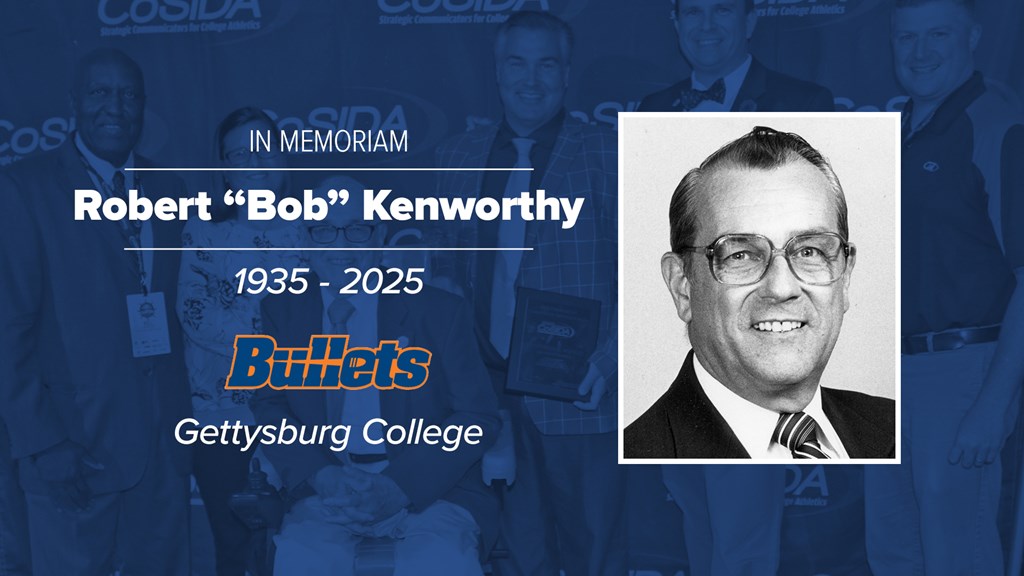 In Memoriam: CSC Hall of Famer Bob Kenworthy, long-time Gettysburg sports information director, passes away
